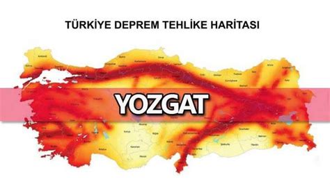 yozgat deprem riski